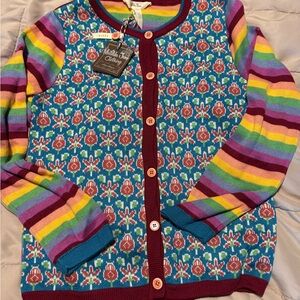 Matilda Jane End of the Rainbow Cardigan Sweater.